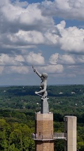 3.3K views · 87 reactions |  Birmingham’s legendary giant stands tall as the world’s largest cast iron statue; this 56-foot god of fire and forge reflects our city’s iron and steel roots. Built for the 1904 World’s Fair, Vulcan has watched over the Magic City from atop Red Mountain since the 1930s. : @bclcreations #VisitVulcan | Vulcan Park & Museum | Facebook