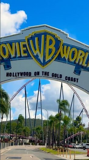 Movie world tour| webner bros😱| Gold Coast highest ride #goldcoast #goldcoastvlog #abzan2023 #scary