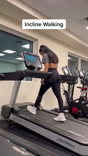 Incline Walking On The Treadmill
