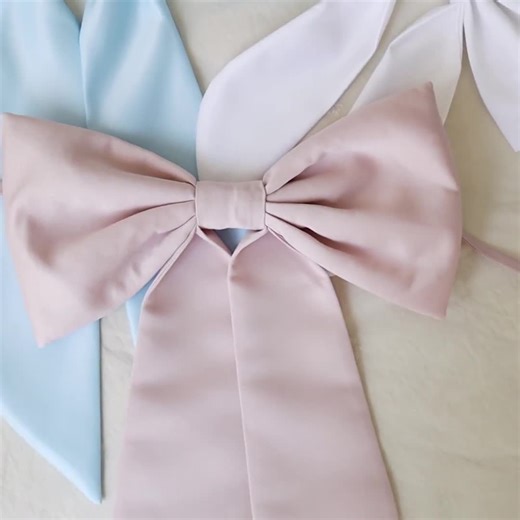 White Satin Bows for Decorations, Wedding Satin Bow, Church Pew Bows for Wedding,satin Bow for Chair,wedding Chair Decor,wedding Aisle Decor - Etsy