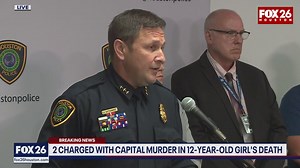 Houston PD on 12-year-old's murder investigation