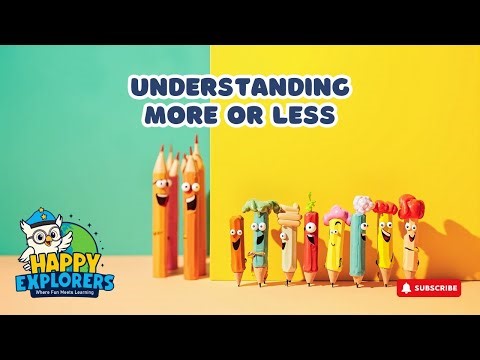 Understanding More or Less with Orbit 🦉🍦 | Fun Math for Kids | Compare Numbers Easily