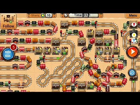 Train Crisis Maze Puzzle Game | Rail Maze 2 | Android Gameplay #508
