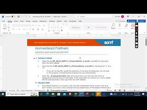 Access Module 7 End Of Module Project 1 | New Perspectives Access 2019 | Homestead Partners