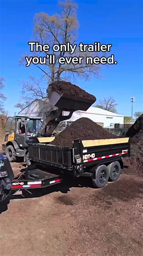 Mulch Mate on Instagram: "The Best On The Market! . Well after 20 years years of shoveling mulch, rock, dirt and more we got tired of shoveling and pitchfork. • Today we developed the tech to help you and your teams grow and become more productive. • The HDT can do dump trailer things and automating things. • Want to know more??? • Go to www.mulchmateusa.com #teamdawsonmfg #landscaping #greenindustry #gamechanger #landscapepros #moneymaker #mulch"