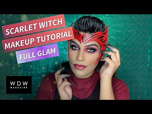 Scarlet Witch Makeup Tutorial - FULL GLAM