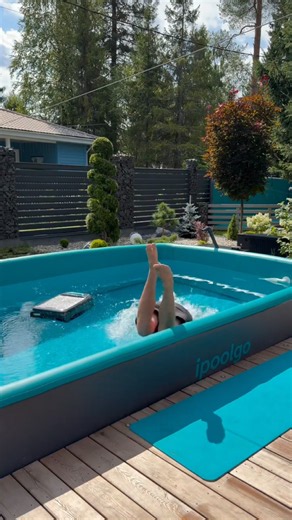 Come with us and see what it takes to make one inflatable swimming Pool 🏊‍♂️ 16.5*10*5ft ✅ #ipoolgo