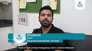 Mr. Shubham successfully underwent Cystoscopy Surgery under the expert care of Dr. Rajesh Taneja, Sr. Consultant - Urology, Andrology and Robotic Surgery at Apollo Hospitals, Delhi. Watch Mr. Shubham sharing his experience of safe and secure surgery at Apollo Hospitals, Delhi. To learn more about Apollo Hospitals, Delhi, Visit us at: https://delhi.apollohospitals.com | Apollo Hospitals Delhi