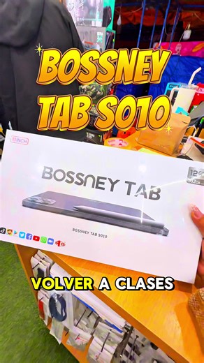 Bosney TAB S010 📍 Ubicación de la tienda: Av. Buenos Aires, cerca al Puente Vita Frente a la Caja Nacional — Esquina ⭐ 📞 Referencia: 77788125 #tablet #bossney #celular #computadora #bolivia🇧🇴