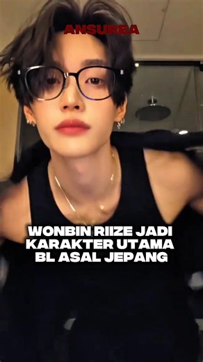 Wonbin becomes a BL character #wonbin #riize
