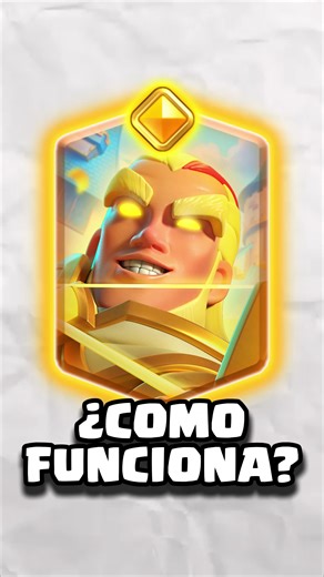 Así funciona el NUEVO HÉROE Arquero Mágico🔥😨 #clashroyale #parati #Gaming #fyp #clashtok
