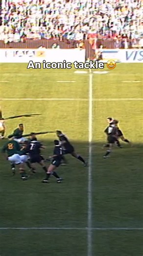 Bringing down Jonah Lomu was no easy feat 🤯 #RWC1995 | Rugby World Cup