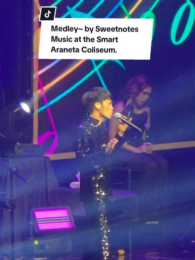 Sweetnotes Music Medley Performance at Smart Araneta Coliseum