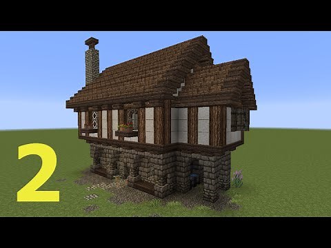 Minecraft Tutorial - Kleines Haus #2 (mittelalterlich)