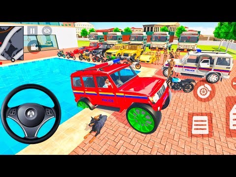 INDIAN POLICE CAR GAMEPLAY 🚓🔥 Theft Aura Simulator Luxury Cars & Bikes Collection 🤯