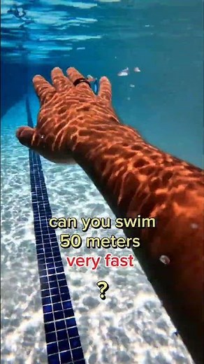 50 Meters Freestyle… No Stop. Just Speed! 🏊‍♂️🔥