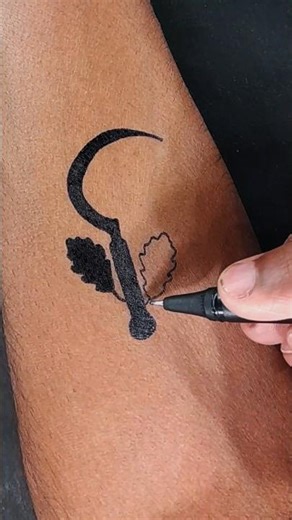 Druid | Symbol of Dungeons & Dragons | #tattoo #tattooideas #shorts