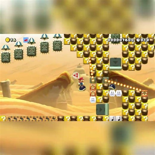 Flaming Shell Ride 30s by Son&dadYT #shorts 🍄Super Mario Maker 2 Switch 2 No Commentary #dwk