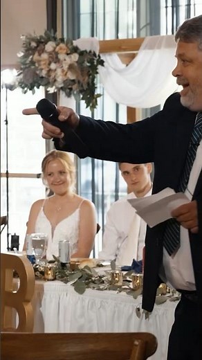 Father of the Bride shows pride and happiness in speech | Highlights of full speech