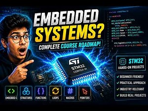 🚀 Embedded Systems Programming Course | Complete Roadmap for Beginners (STM32 + Embedded C)