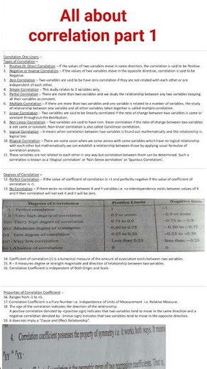 #correlation #upsc #cbse #ugcnet #exam #statistics