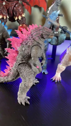 My custom hiya toys Godzilla evolved #godzilla