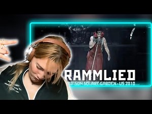 Reaction to Rammstein | “Rammlied” Live at the Madison Square Garden 2010 🔥