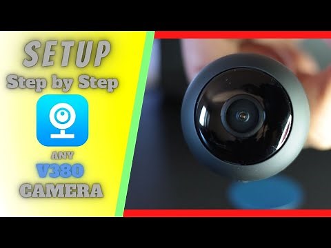 Mini Camera WIFI V380 Pro Setup APP Unboxing & test