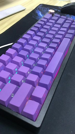 Womier sk65 with womier gradient keycaps#womier #fypシ #fyp #keyboard #keycaps