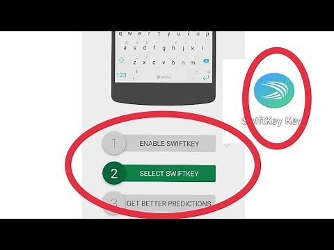 How To Use Swiftkey Keyboard and Enabled Service