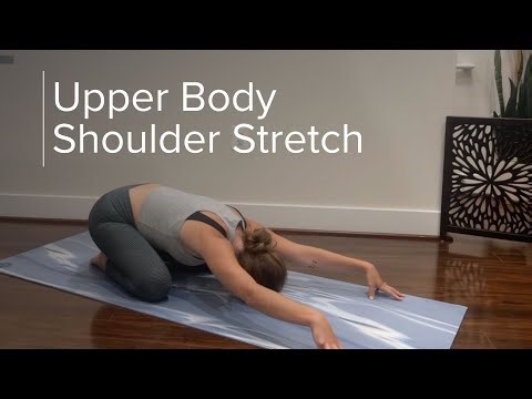 8-Minute Upper Body & Back Stretch | Post-Workout Recovery for Athletes