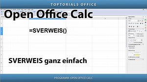 SVERWEIS ganz einfach (OpenOffice Calc)