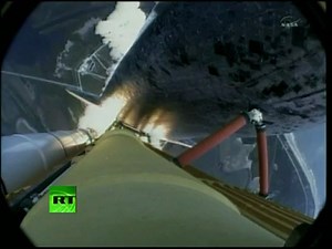 Space shuttle Atlantis final launch: NASA video of last take-off