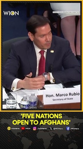 Rubio Says at Least Five Countries Are Open to Taking in Stranded Afghans | WION Shorts