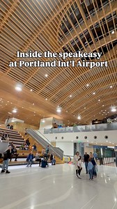 698K views · 6.8K reactions | There’s a speakeasy hidden inside Portland International Airport ✈️ | Portland Mercury | Facebook