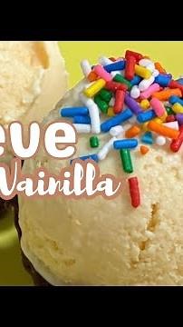 How to Make Vanilla Ice Cream | Homemade, Quick and Easy
