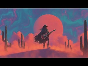Red Moon Desert Rider – Psychedelic Stoner Rock Mix for Cosmic Night Drift