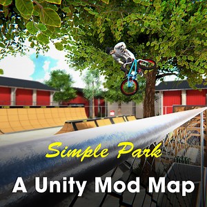 Simple Park : A Unity mod map for BMX Street Pipe