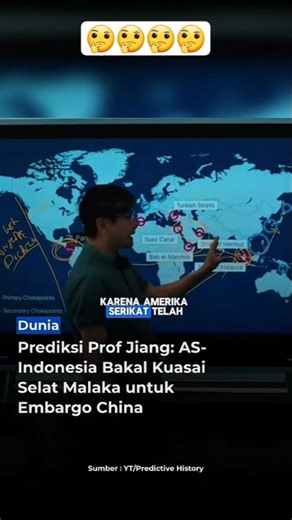 Professor Jiang Predicts the US and Indonesia Will Control the Strait of Malacca to Counter China