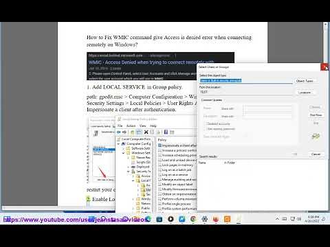 Fix WMIC command give Access is denied error when connecting remotely on Windows (2023 updated)