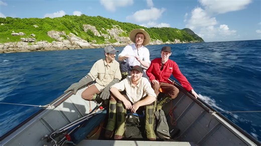 Surviving 24 hours on Snake Island with MrBeast