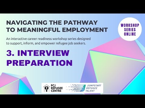 Webinar | The Pathway to Meaningful Employment 3: Interview Preparation