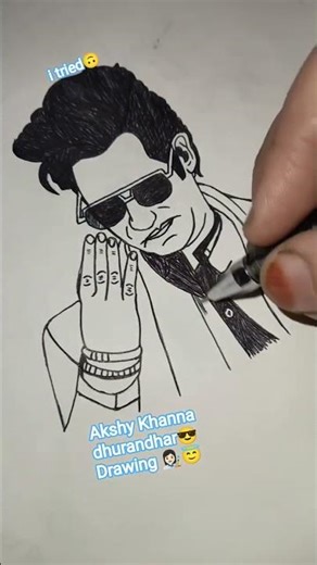 Akshay Khanna 😎drawing 👩🏻‍🎨😇#shorts #akshayekhanna #drawing #art #shortsfeed #trending #pensketch
