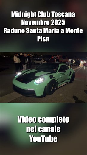 SONO DIVENTATO SORDO! 💥🏎️ RADUNO MIDNIGHT CLUB TOSCANA | NOVEMBRE 2025