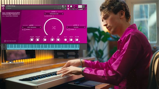 官方演示-免费的电子弦乐音源Electric Strings-Fracture Sounds