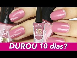 Testei Colorama Efeito Gel e conto se DUROU 10 DIAS - Vício de Menina
