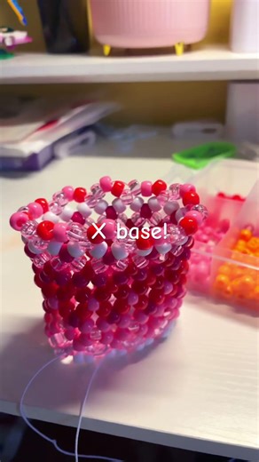 This is probably my biggest rotator cuff now! #kandi #kandikid #bead #beads #ponybeads #fyp #video