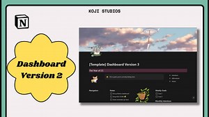 Notion Dashboard Version 3