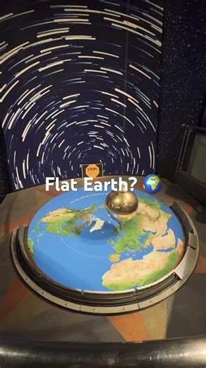 Flat Earth? Or Just an Amazing Science Exhibit? 🌍 4K