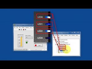 LabVIEW code: Timer-driven background process using interrupt request (IRQ) (expected results)